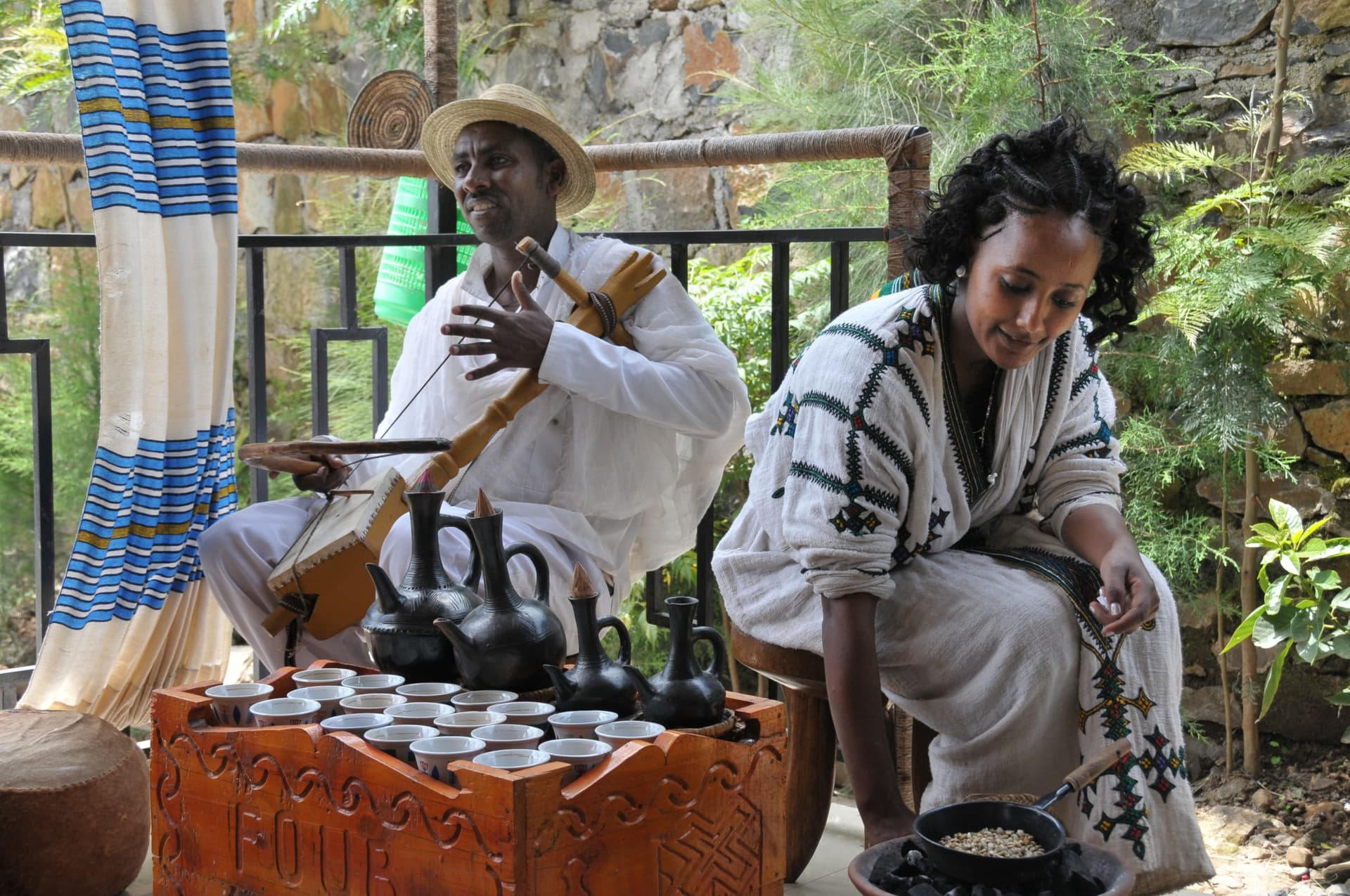 Il caffè in Etiopia, tutto un rituale
